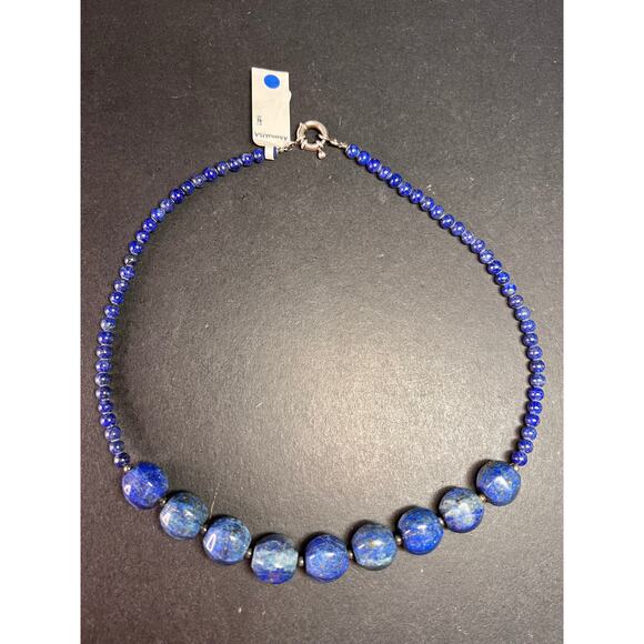 NEW lapis and sterling silver 18 inch necklace - Picture 15 of 15